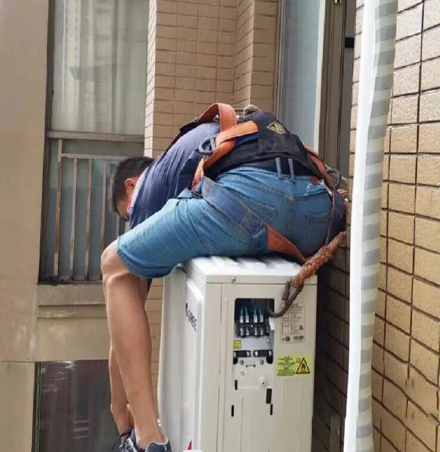 天门空调移机