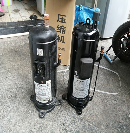 天门中央空调压缩机的更换维修